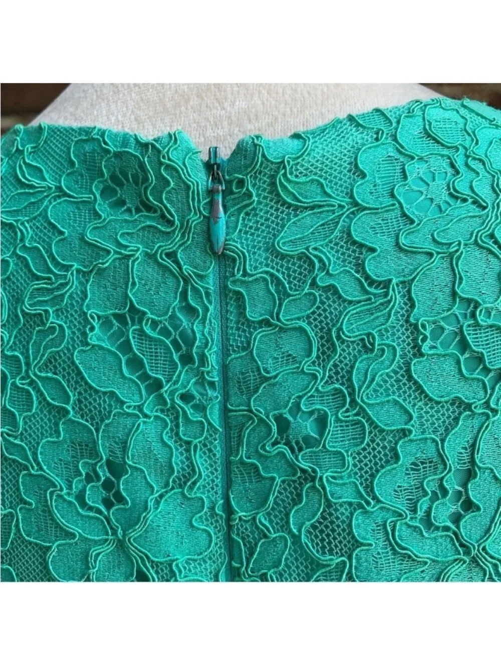 Shoshanna Dress 14 Formal Green - Picture 10 of 12